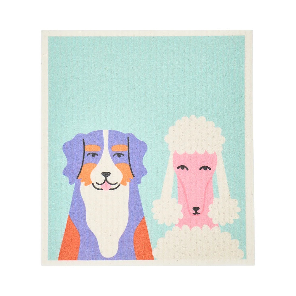 Annabel Trends Swedish Style Dish Cloths S/2 - Multi Dog