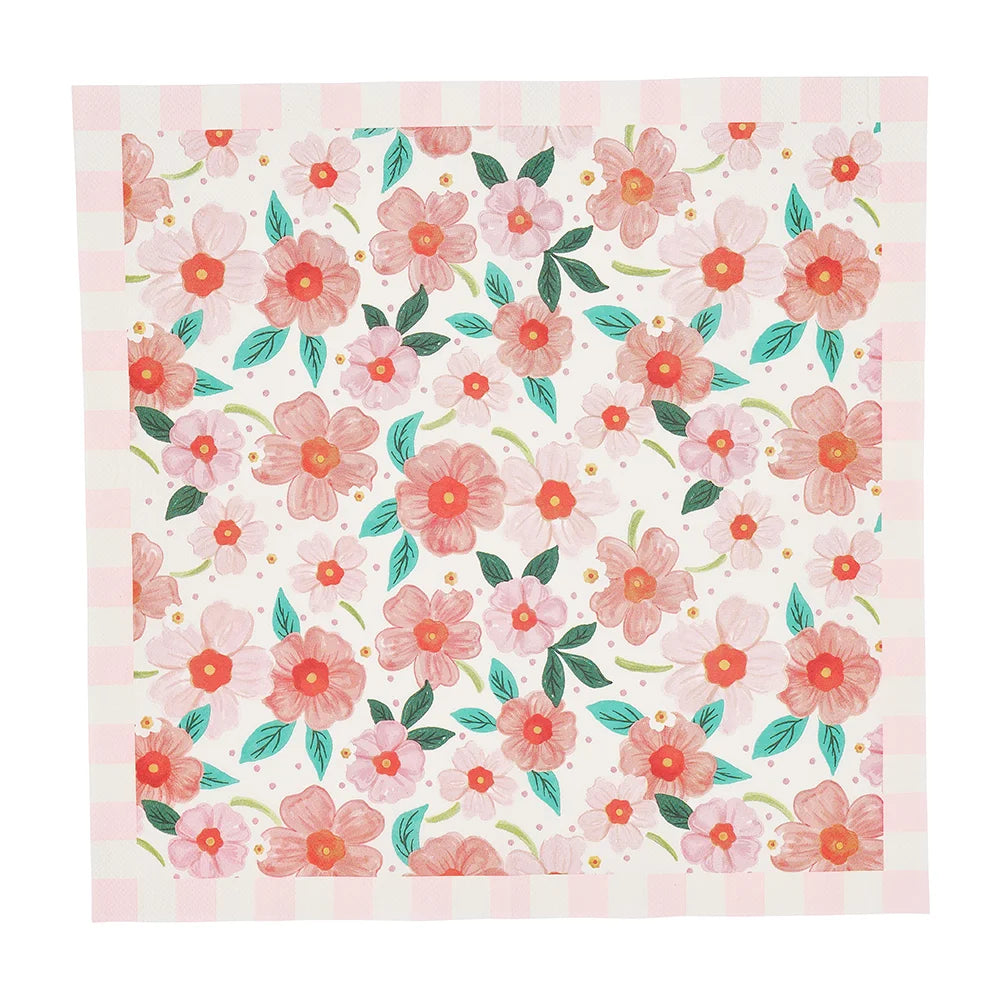 Paper Napkins - Meadow Blush 20pcs