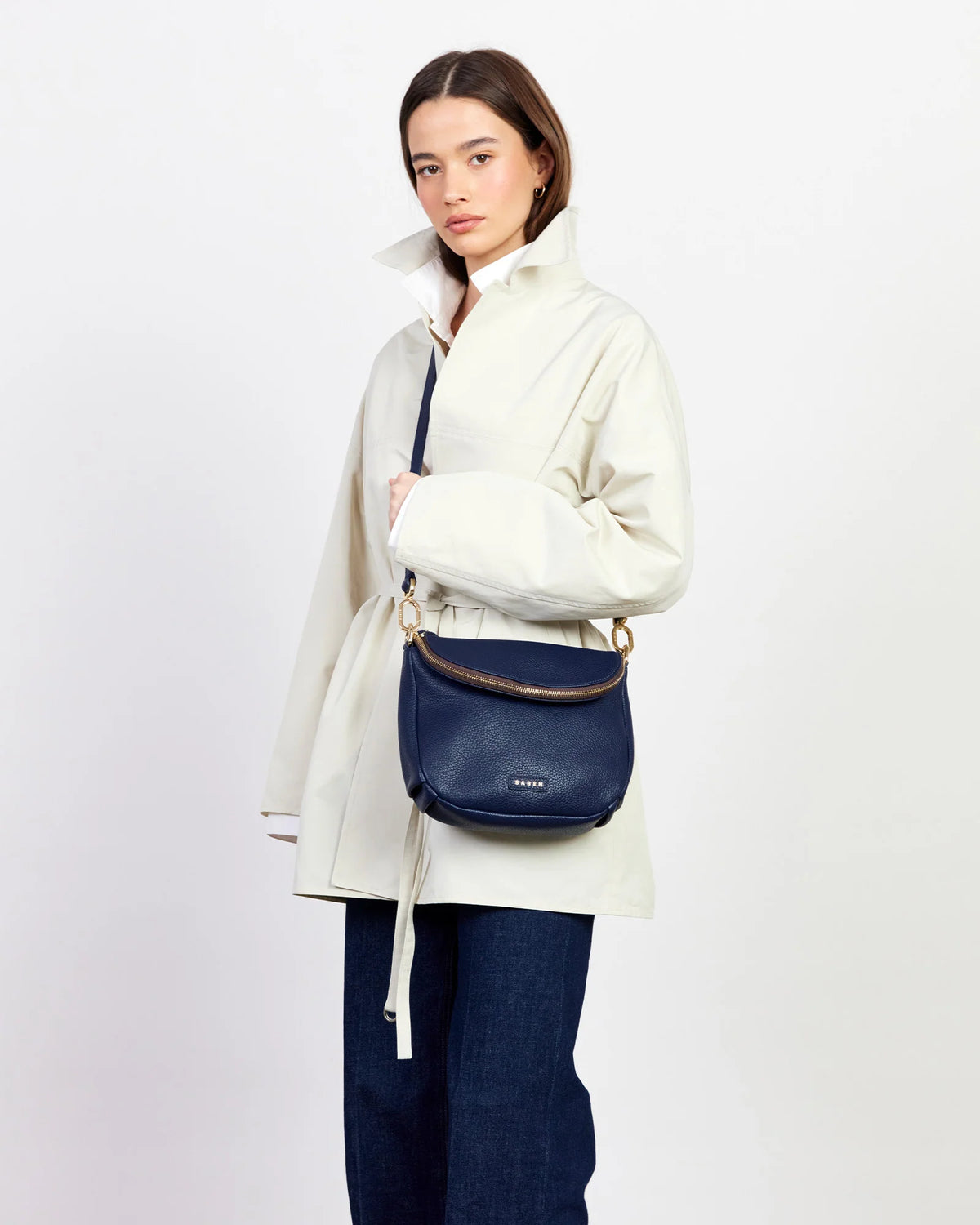 SABEN Fifi Crossbody - Ink Bag Leather