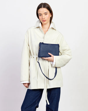 SABEN leather Tilly's Big Sis Crossbody - Ink Bag Navy