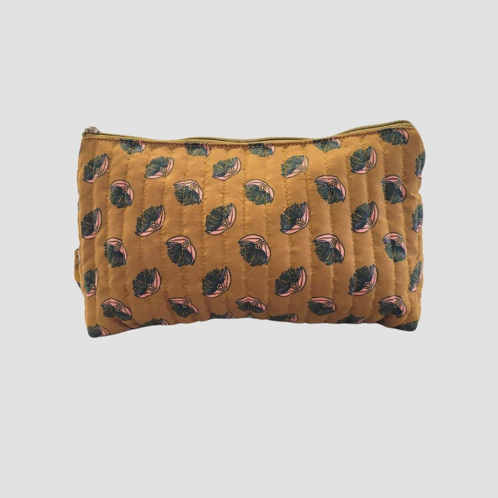 Ali Davies Cosmetic Bag - Mustard Large 