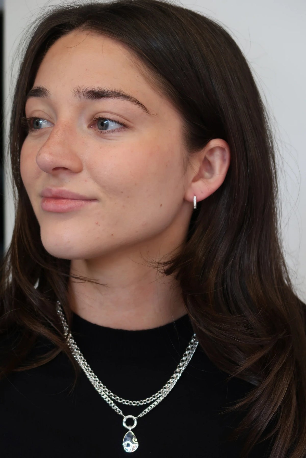 Zafino Australia Ally Mini Huggy Silver