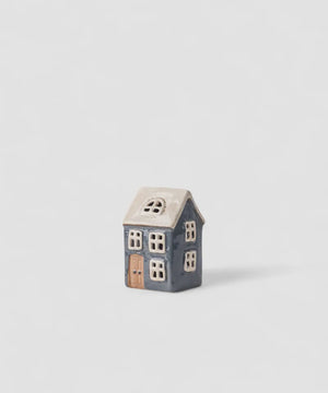 French Country Collections Tealight House - Alsace Tea Light House Navy