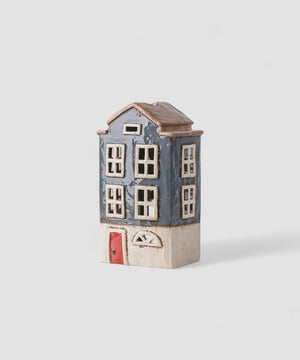 French Country Collection Tealight House - Alsace Tea Light House Nordic Navy