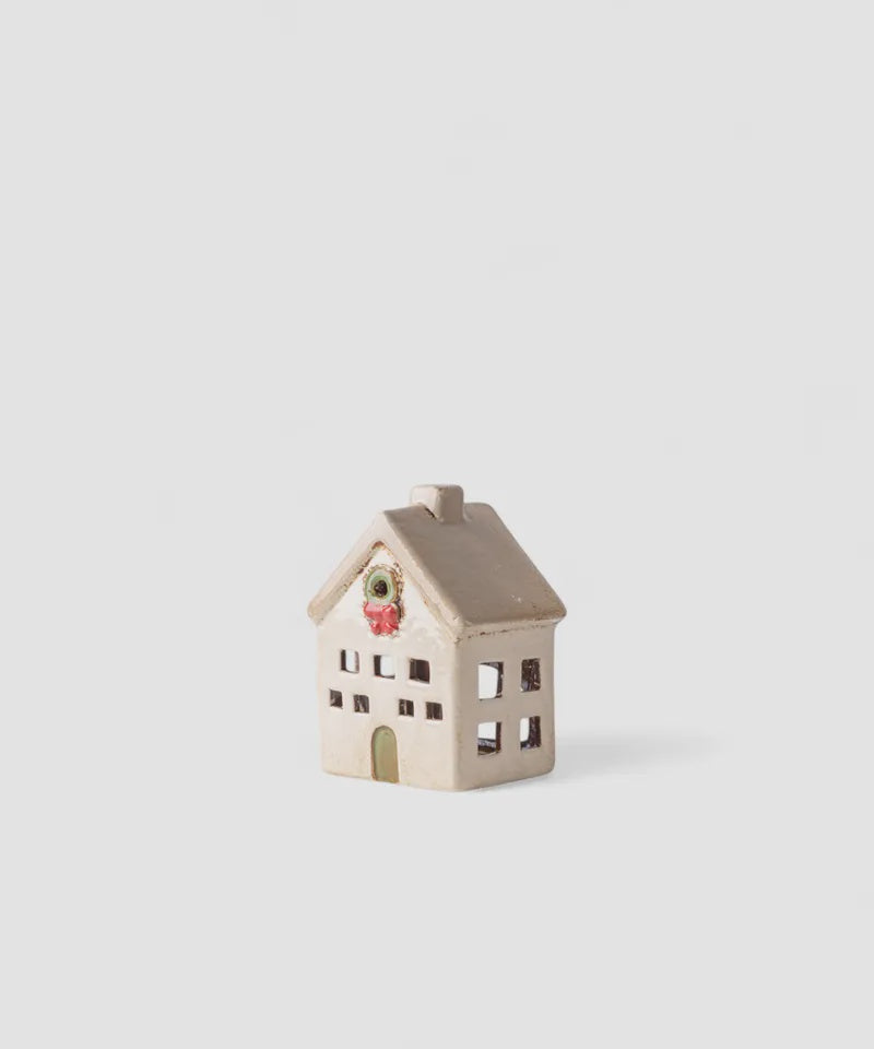 Tealight House - Alsace Tea Light Villa Christmas Stone