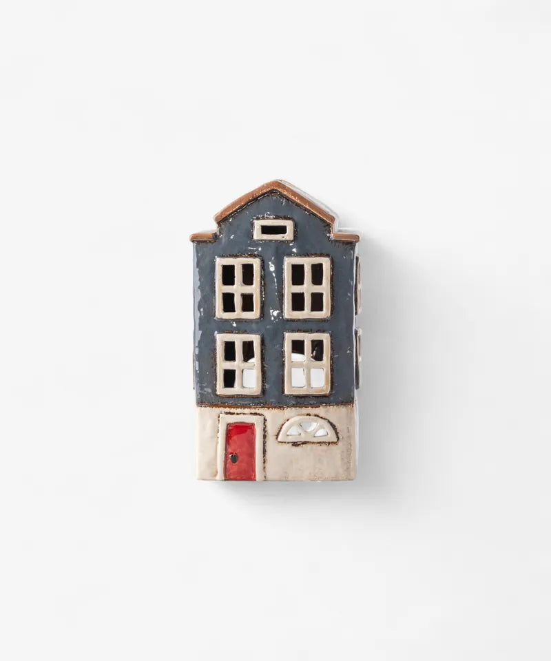French Country Collection Tealight House - Alsace Tea Light House Nordic Navy