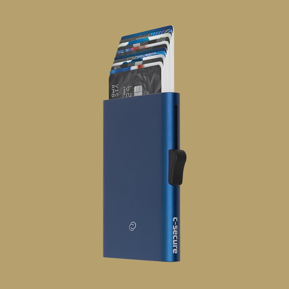 Aluminium Cardholder - Indigo Blue