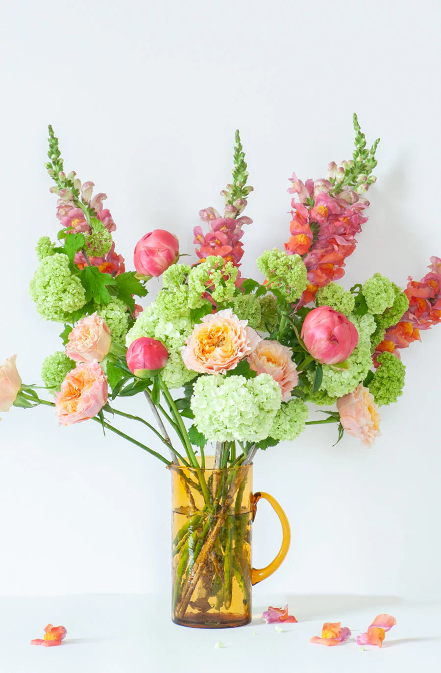 Bianca Lorenne GLASS JUG - AMBER