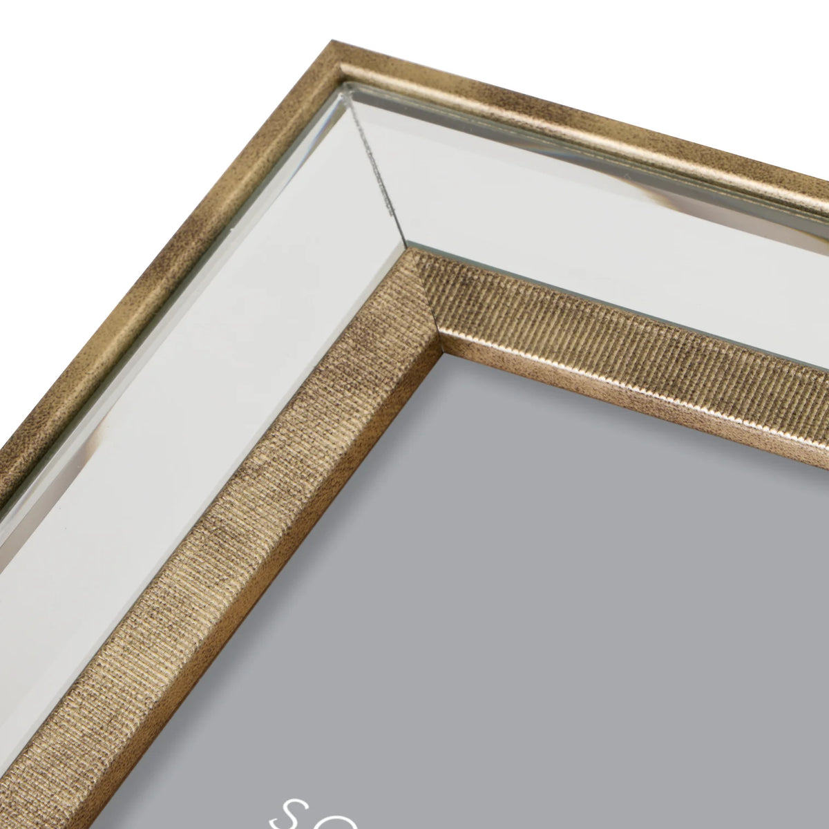 Society Home Amelia Mirror Photo Frame Gold Decorative picture frame