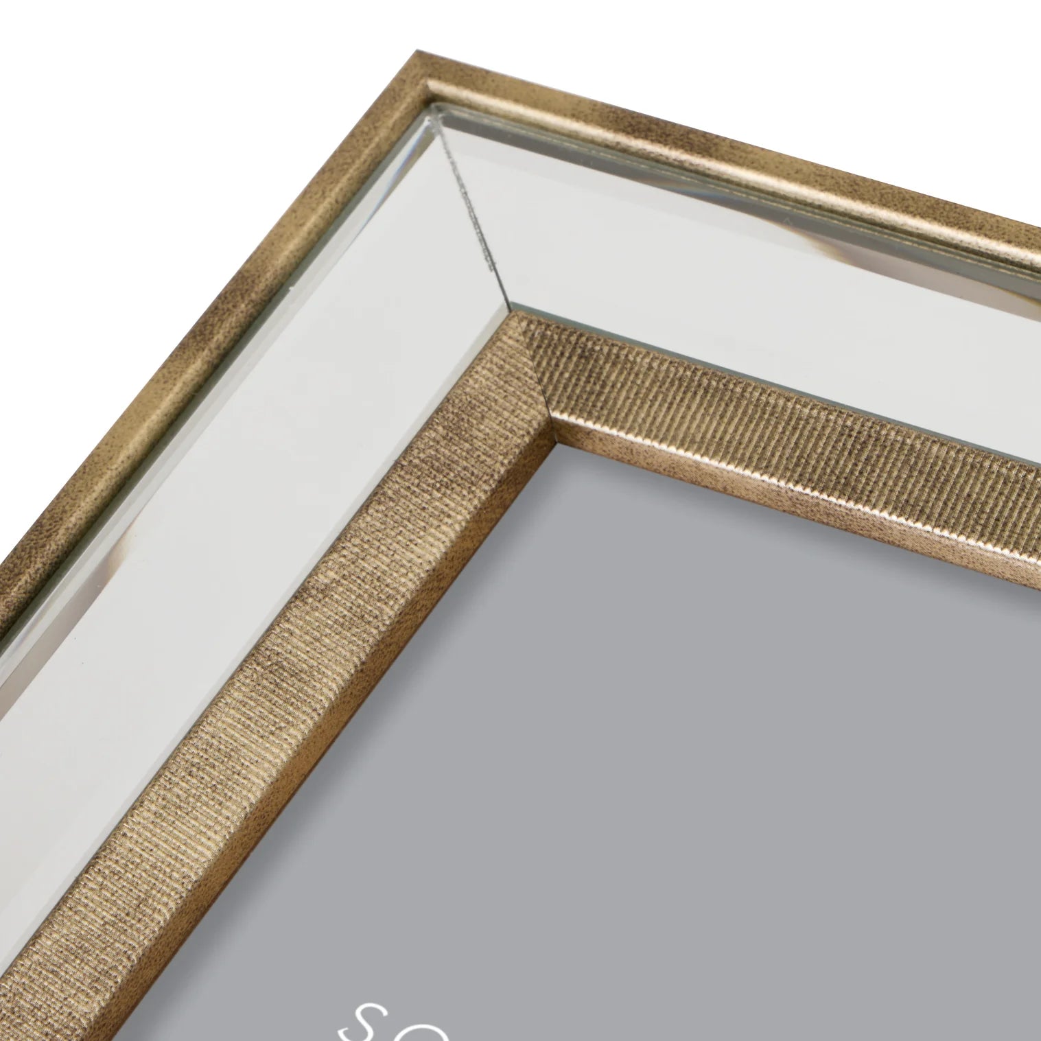 Society Home Amelia Mirror Photo Frame Gold Decorative picture frame