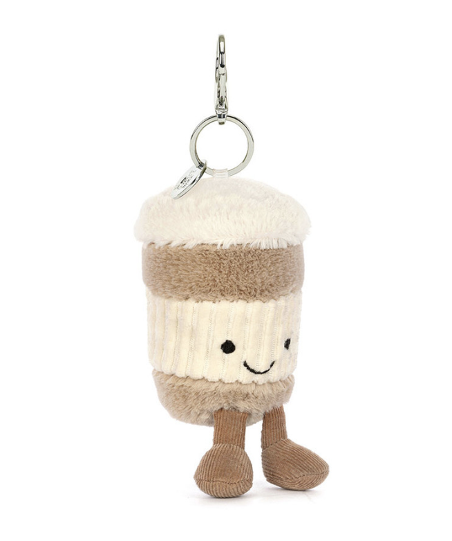 Jellycat Amuseables Coffee-To-Go Bag Charm