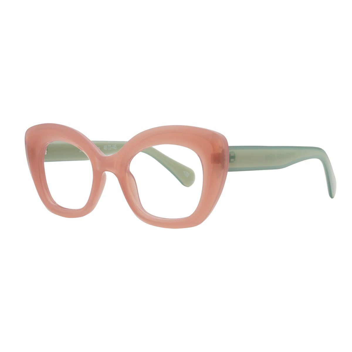 Captivated Eyewear Anti-Blue Reading Glasses - Stella - Pink/Green