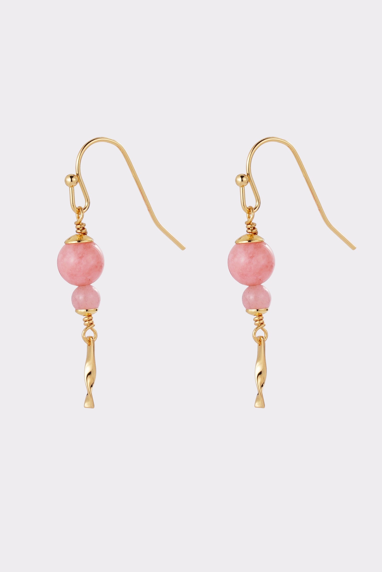Aria Hook Earring - Pink