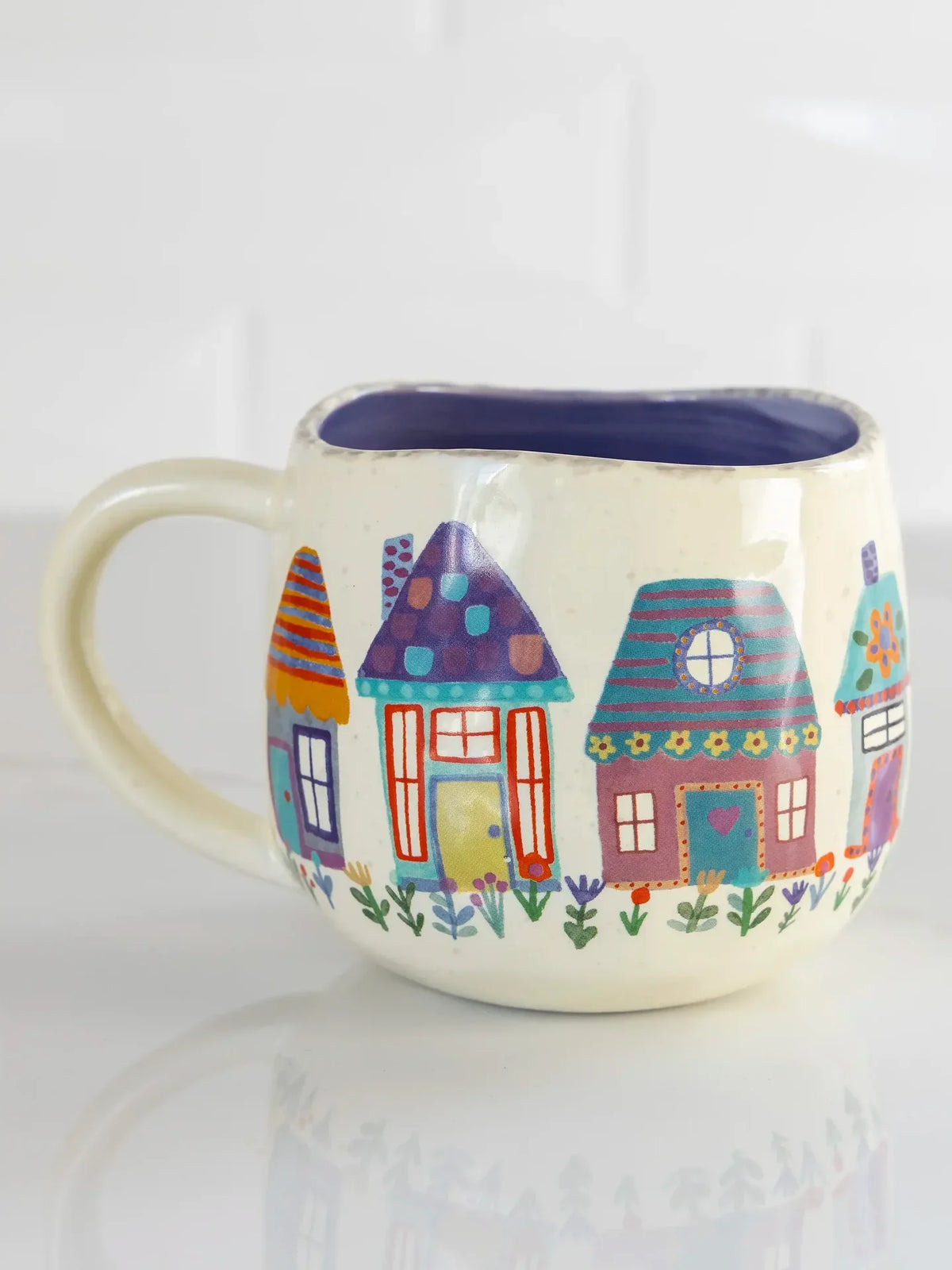 Natural Life Artisan Mug - Wish You Lived Next Door