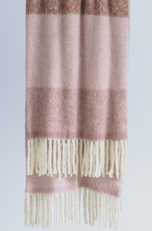 Bianca Lorenne Arundel Plum Blossom Throw 240 x 130cm