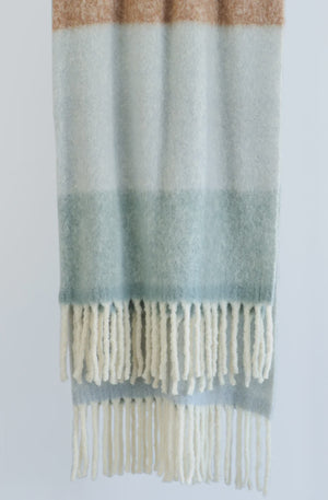 Bianca Lorenne Arundel Duck Egg Throw 240 x 130cm