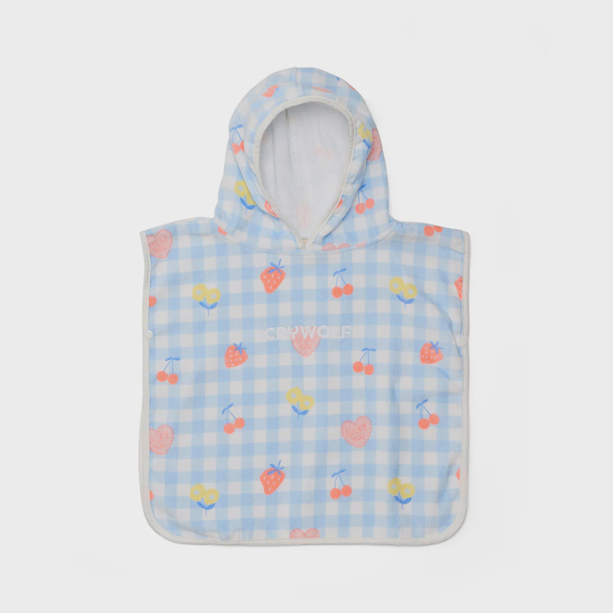 CRYWOLF BABY HOODED TOWEL Lucky Picnic SS25/26