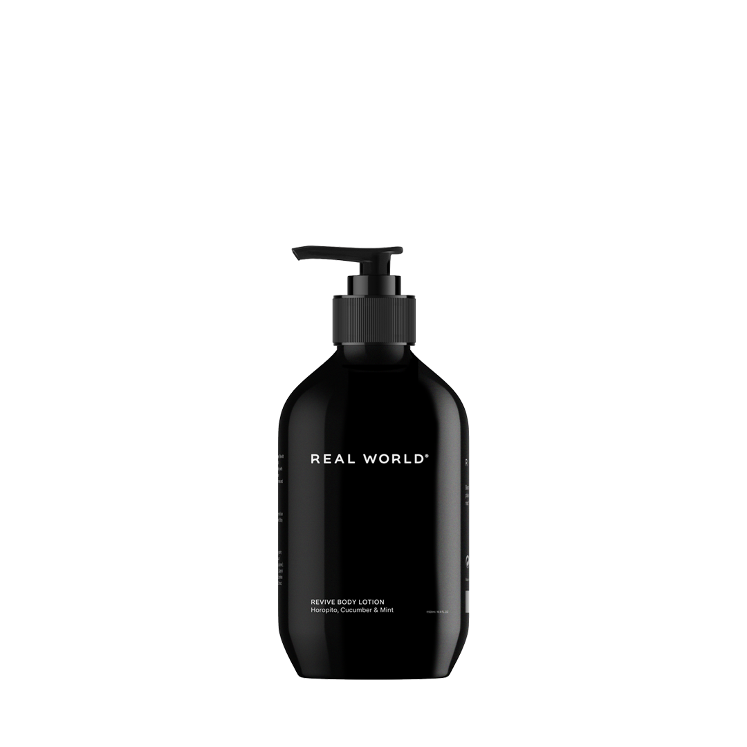 Real World Revive Body Lotion - Horopito, Cucumber & Mint