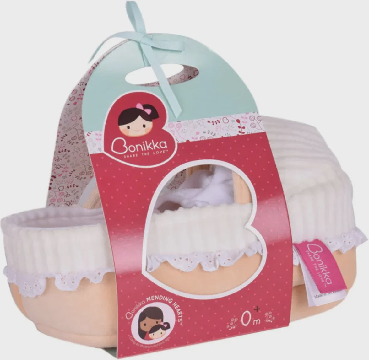 Bonikka Carry Cot with Baby Doll 23cm