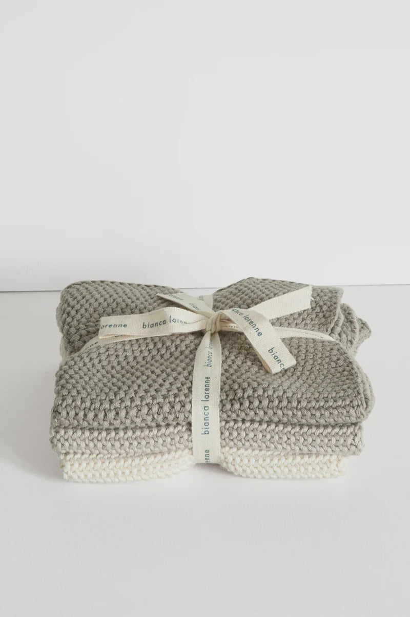 BIANCA LORENNE Washcloths - Lavette Taupe