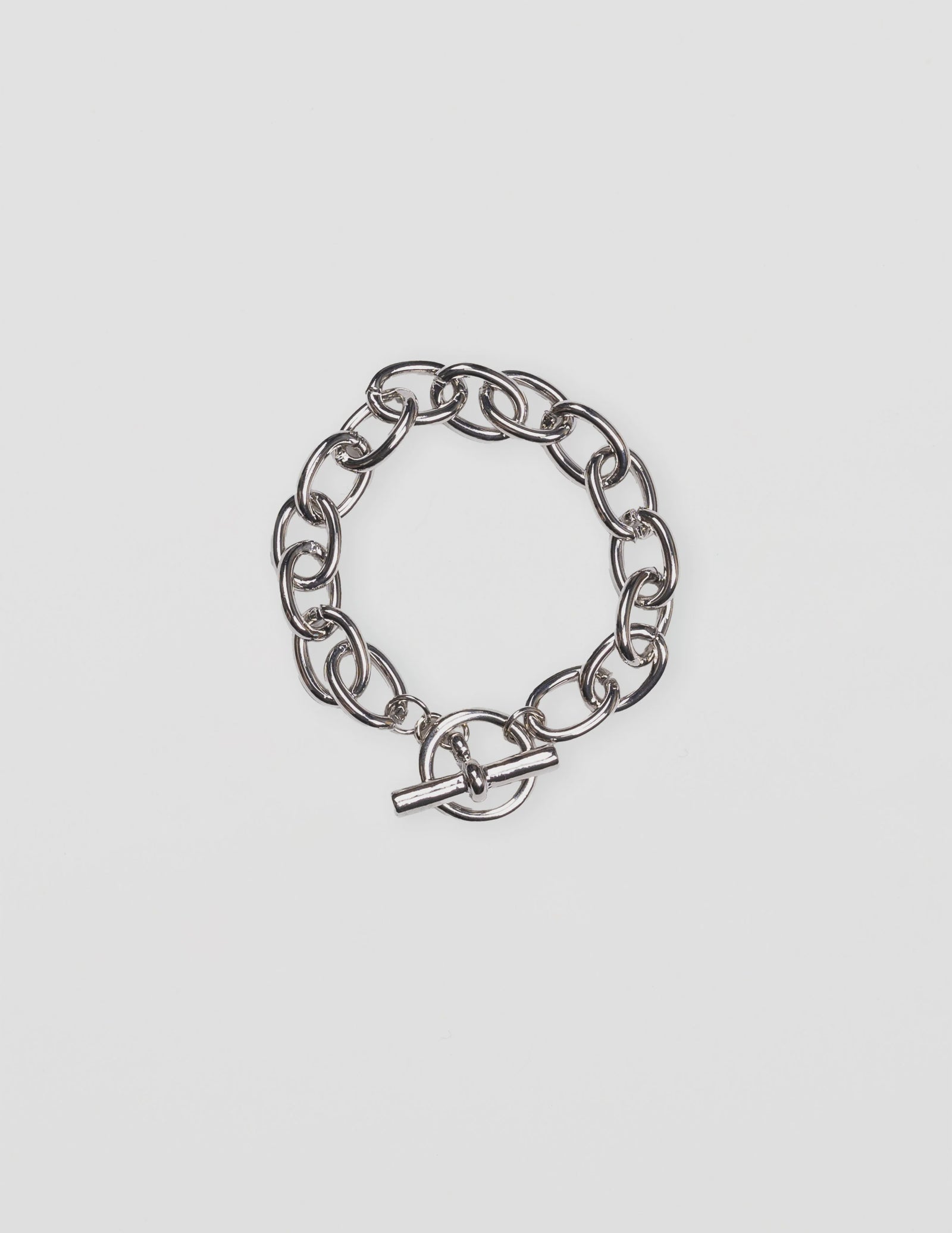 Bracelet Silver Chunky Fob Stella Gemma