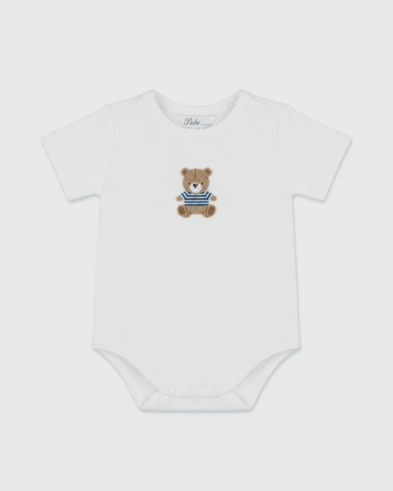BRADY ORGANIC BEAR BODYSUIT