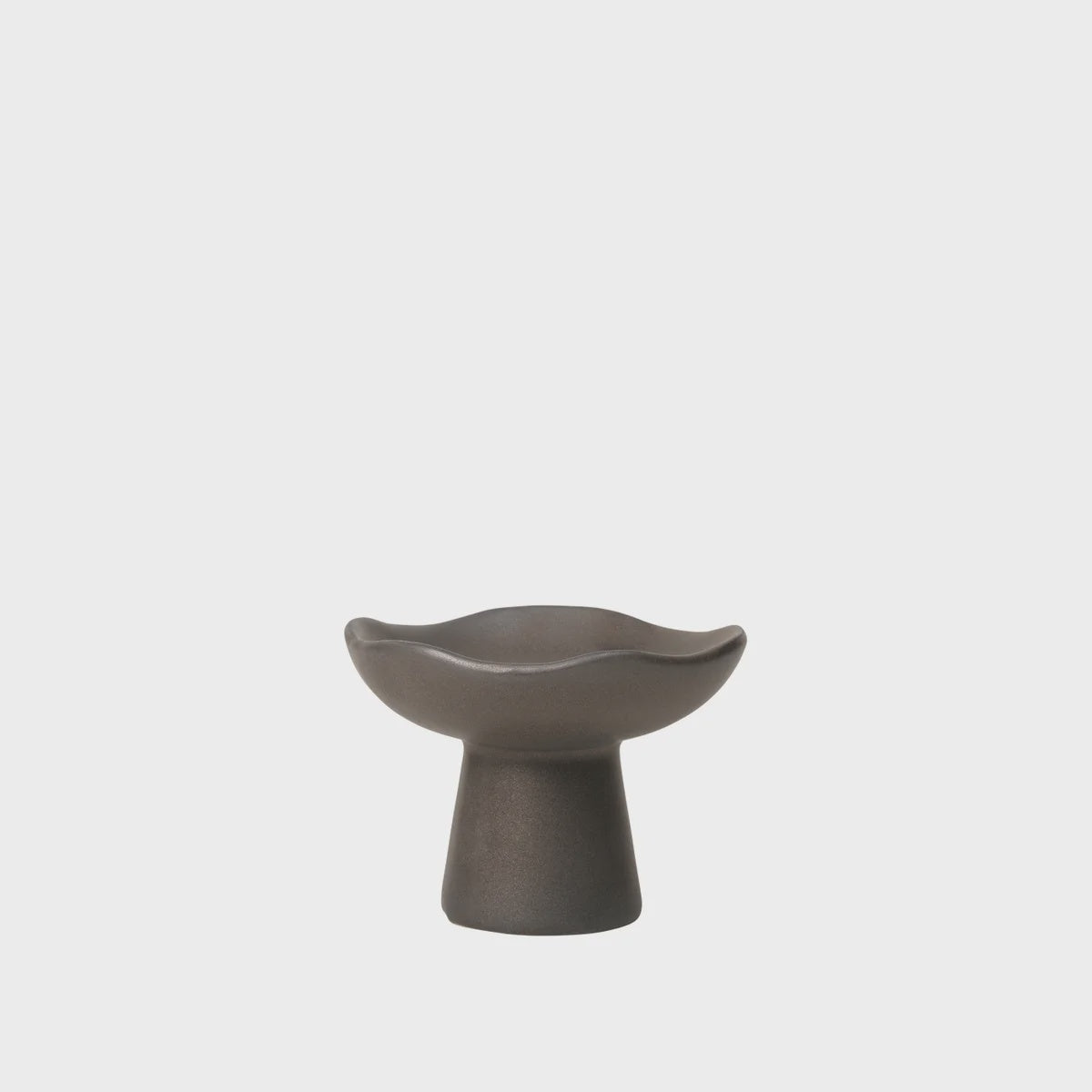 BROSTE Candleholder Momo Short - Matt Black