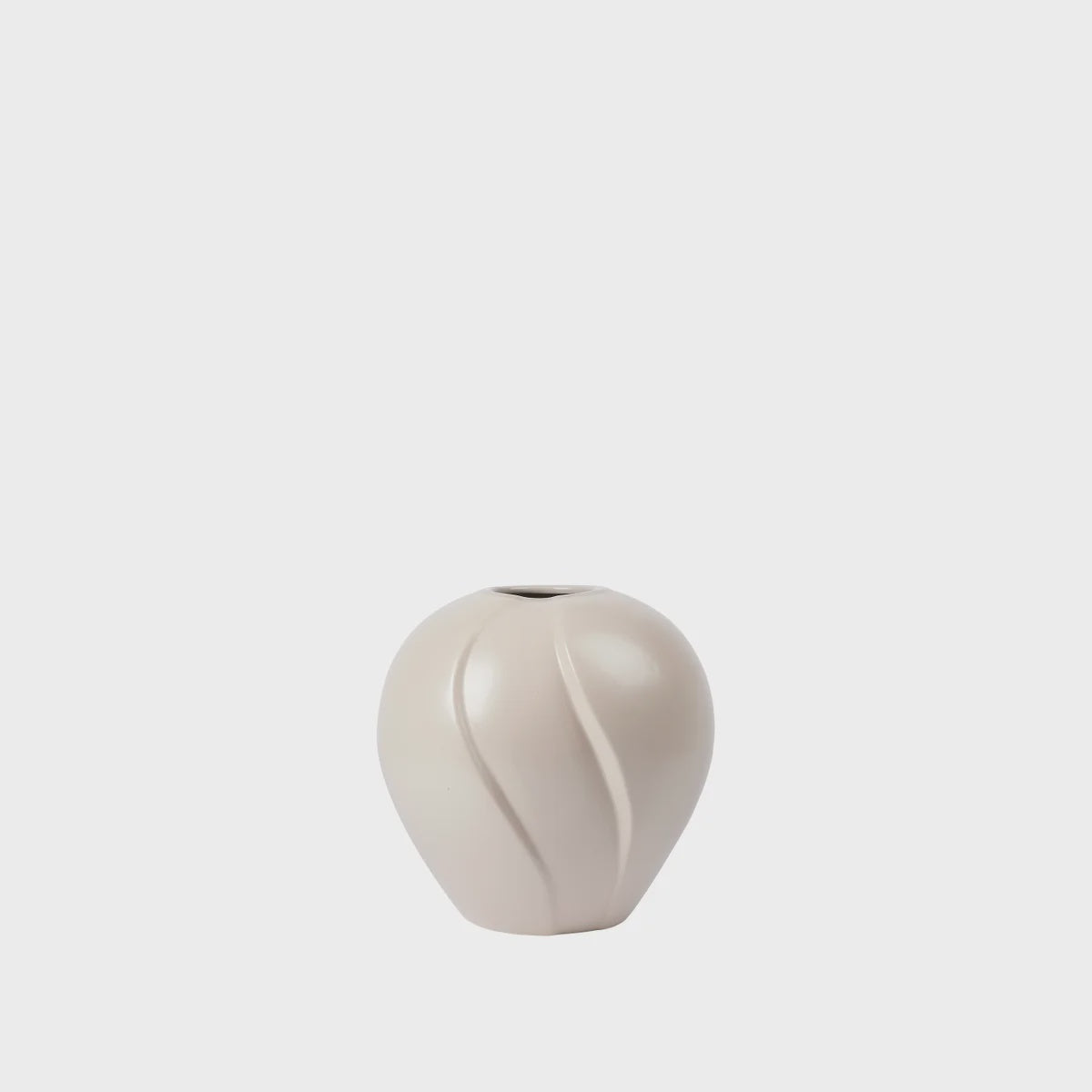 Vase Leda Small - Grey Sand