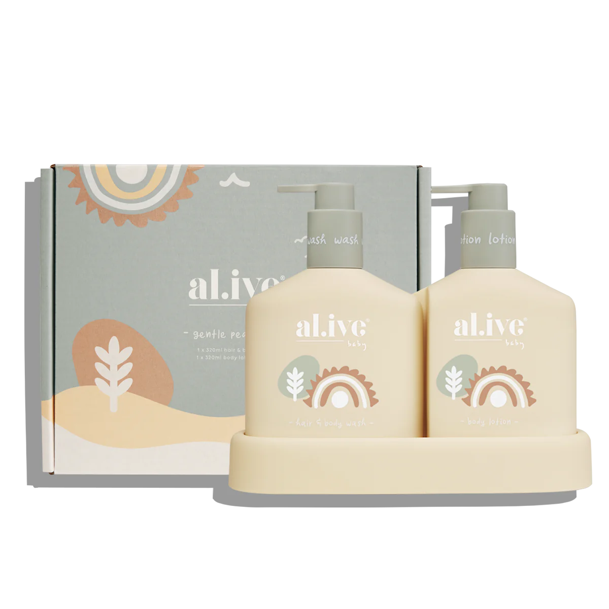 al.ive body Baby Hair & Body Duo - Gentle Pear