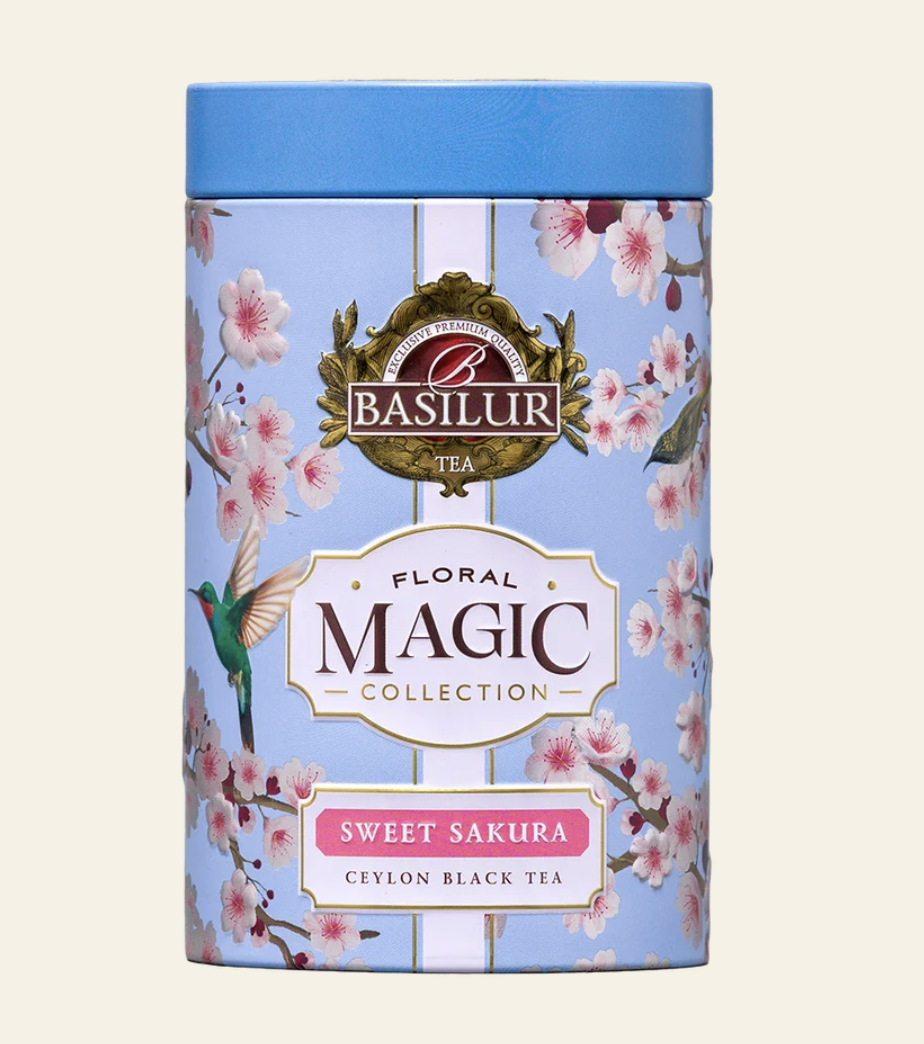 Basilur Floral Magic- Sweet Sakura - 75g Loose Leaf Tin