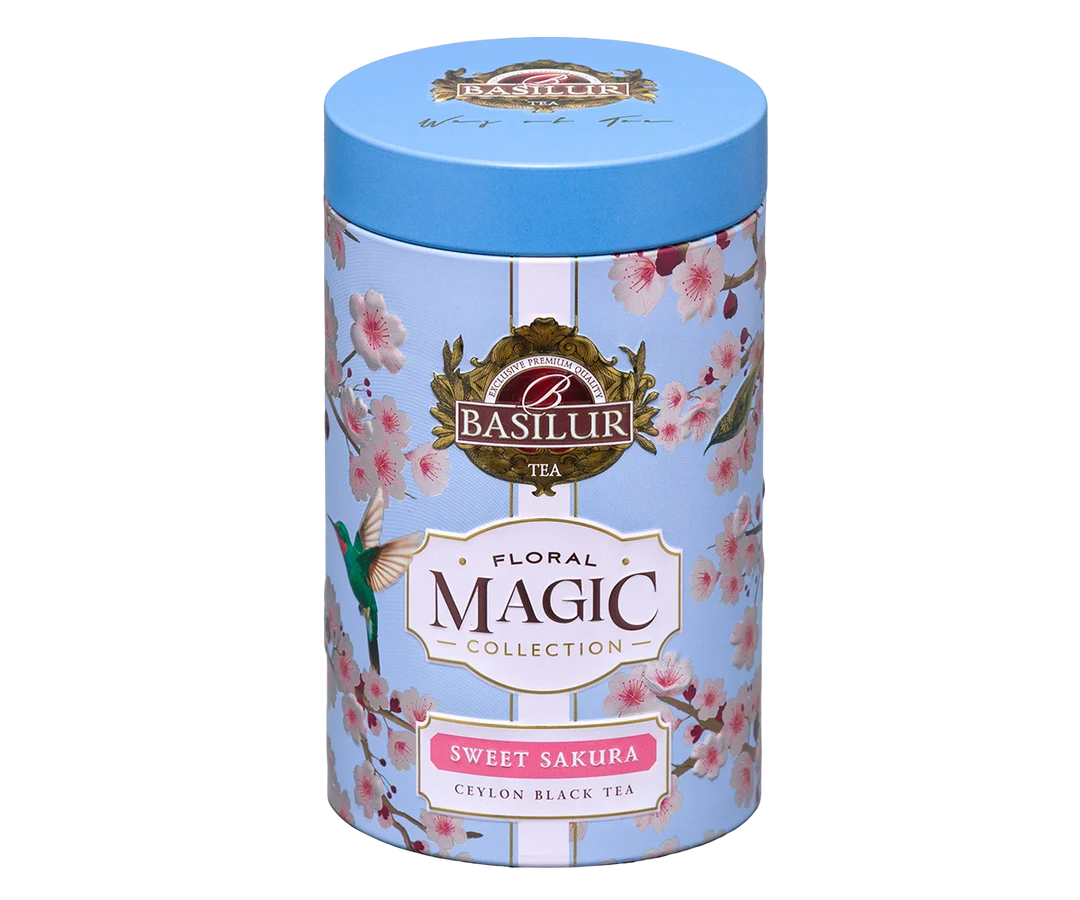 Basilur Floral Magic- Sweet Sakura - 75g Loose Leaf Tin