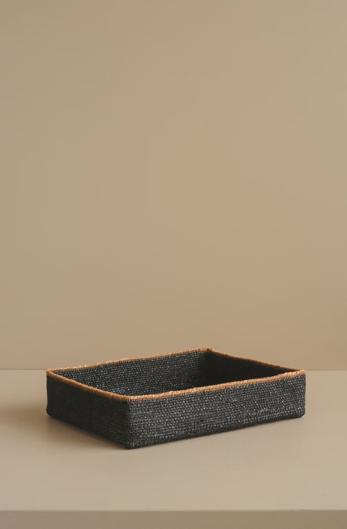 Bianca Lorenne Basso Black Basket Large