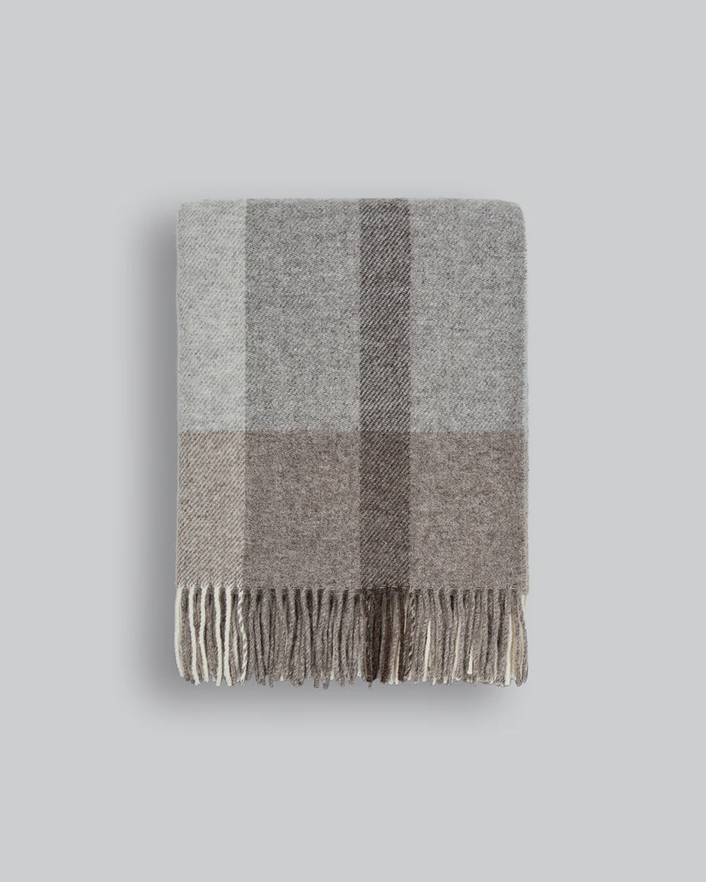 Baya Brunswick Fawn Throw Furtex NZ Wool