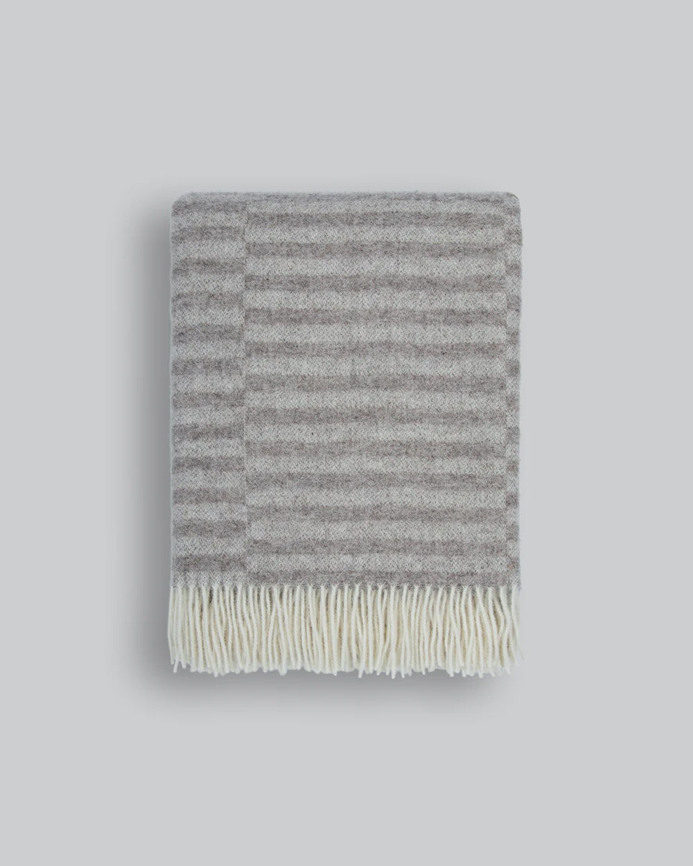 Furtex Baya Noah NZ Wool Throw - Oatmeal