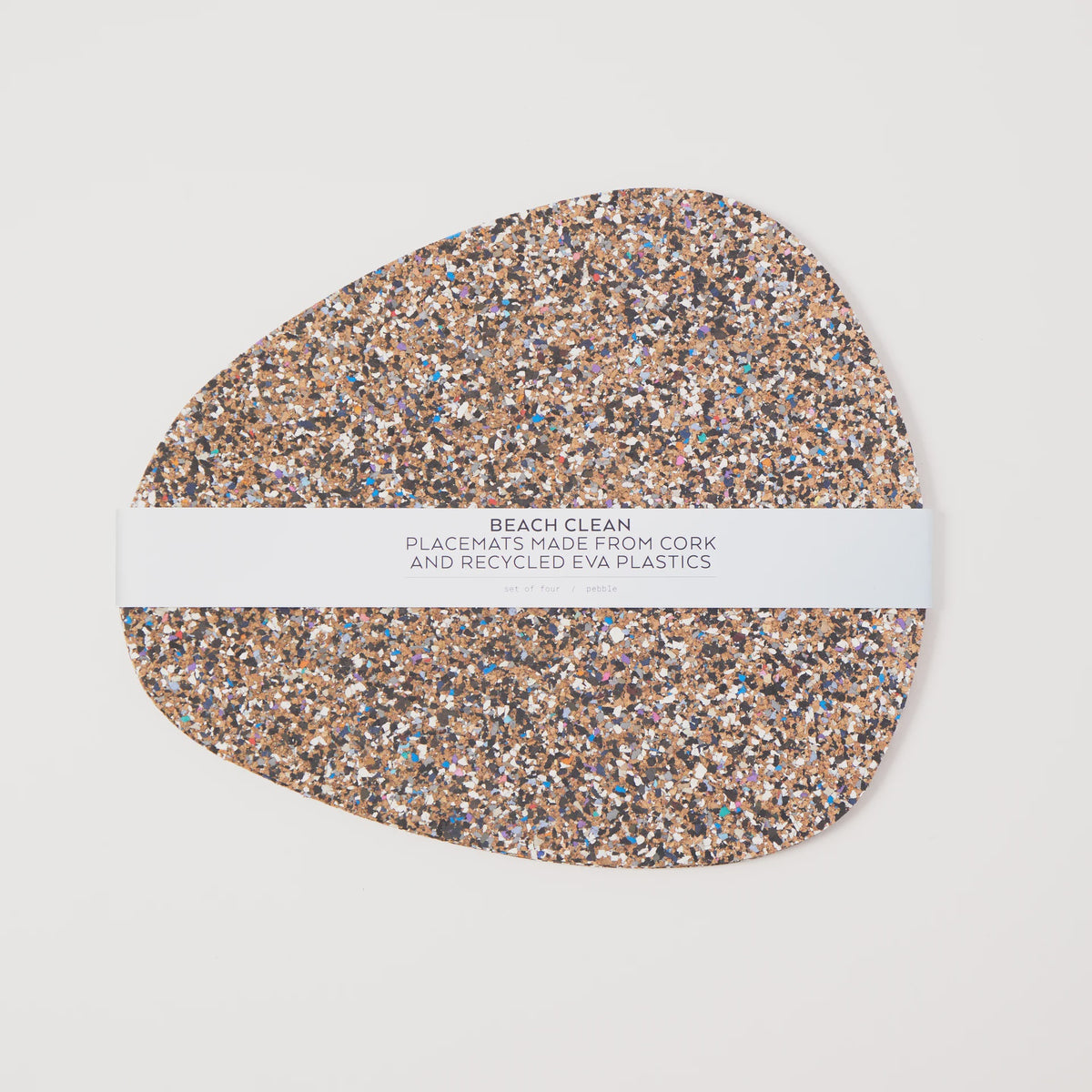 love LIGA Beach Clean Pebble Placemat Set of 4 ECO