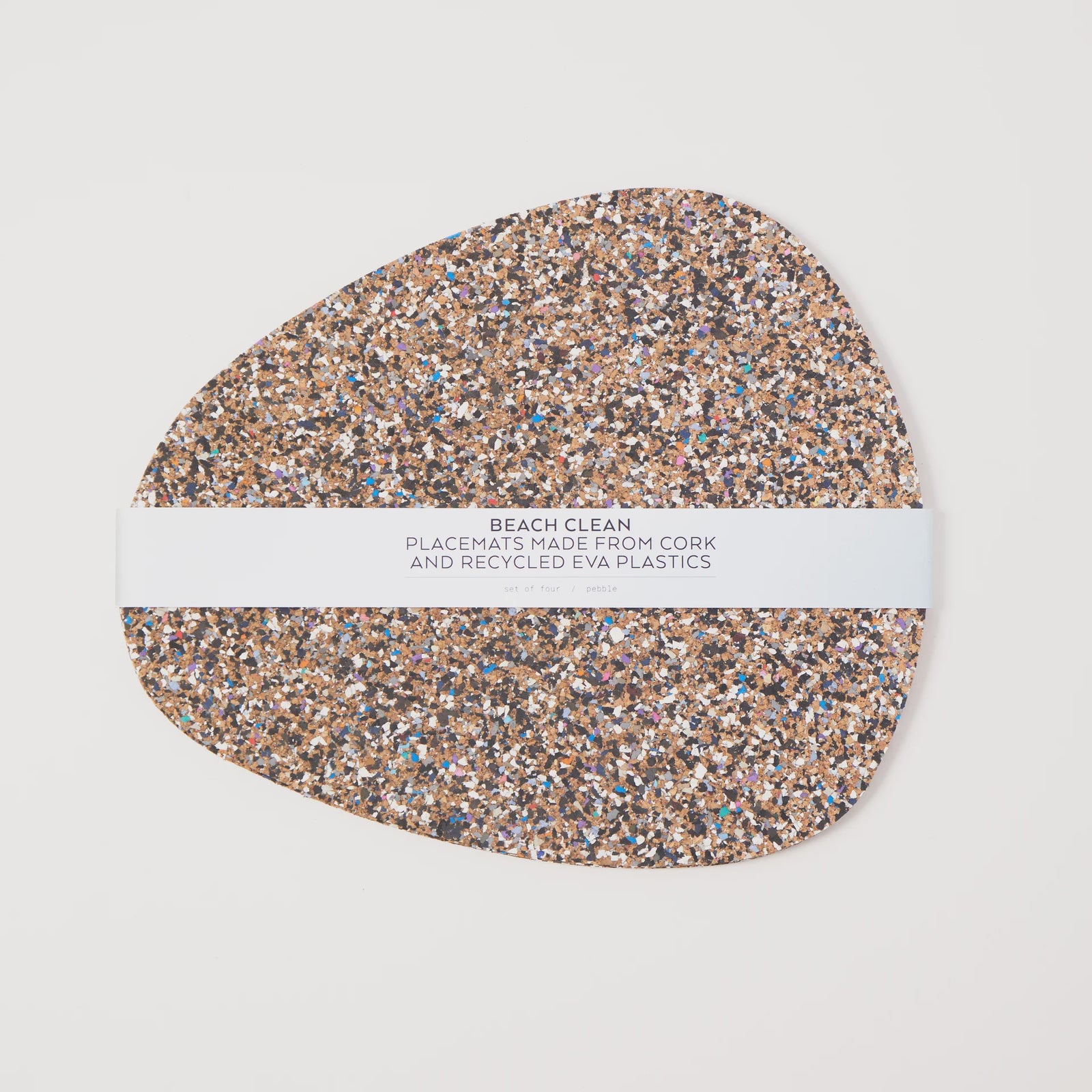 love LIGA Beach Clean Pebble Placemat Set of 4 ECO