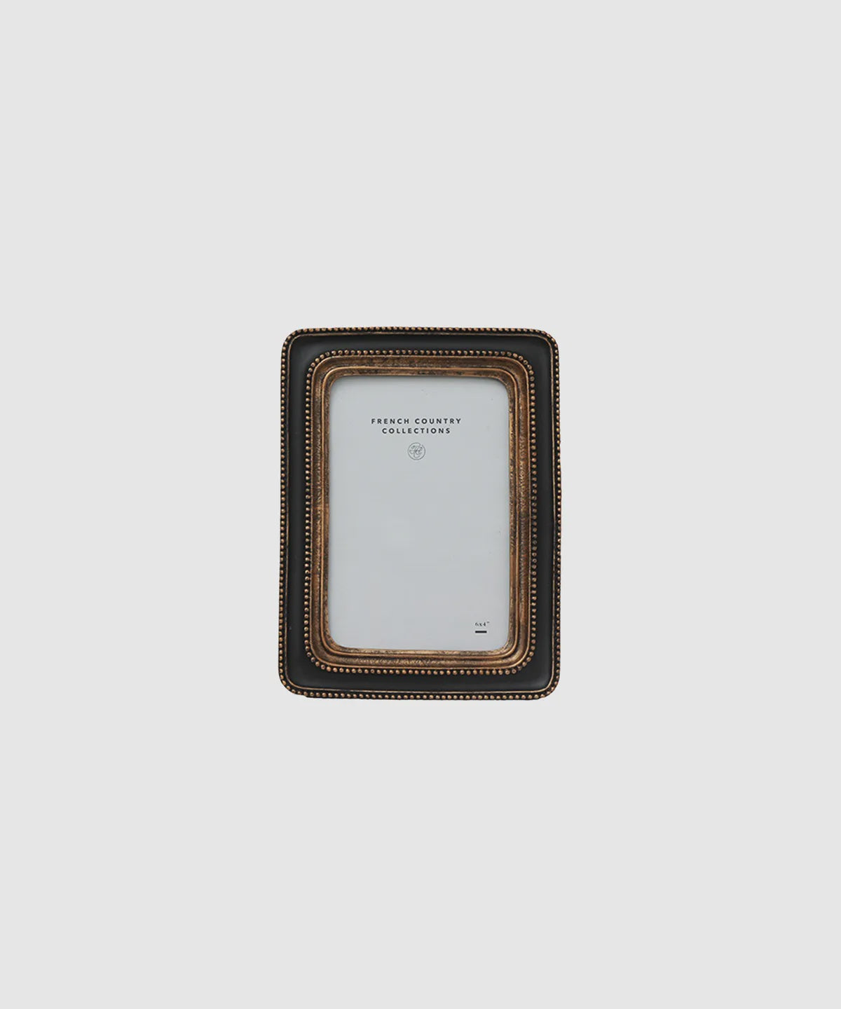 Beaded Photo Frame Black 4x6