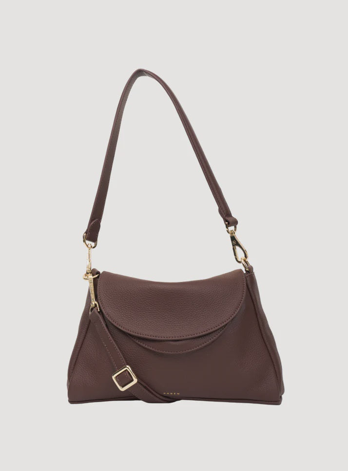 SABEN Beckett Crossbody Espresso Luxe