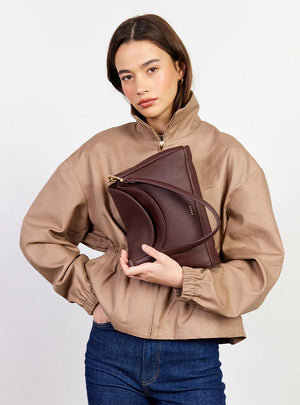 SABEN Beckett Crossbody Espresso Luxe