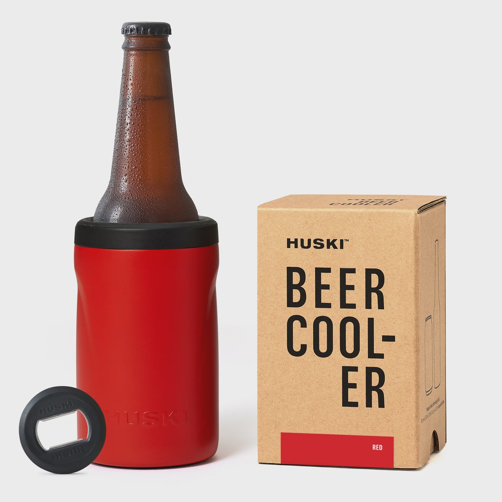 Huski Beer Cooler 2.0 - Red