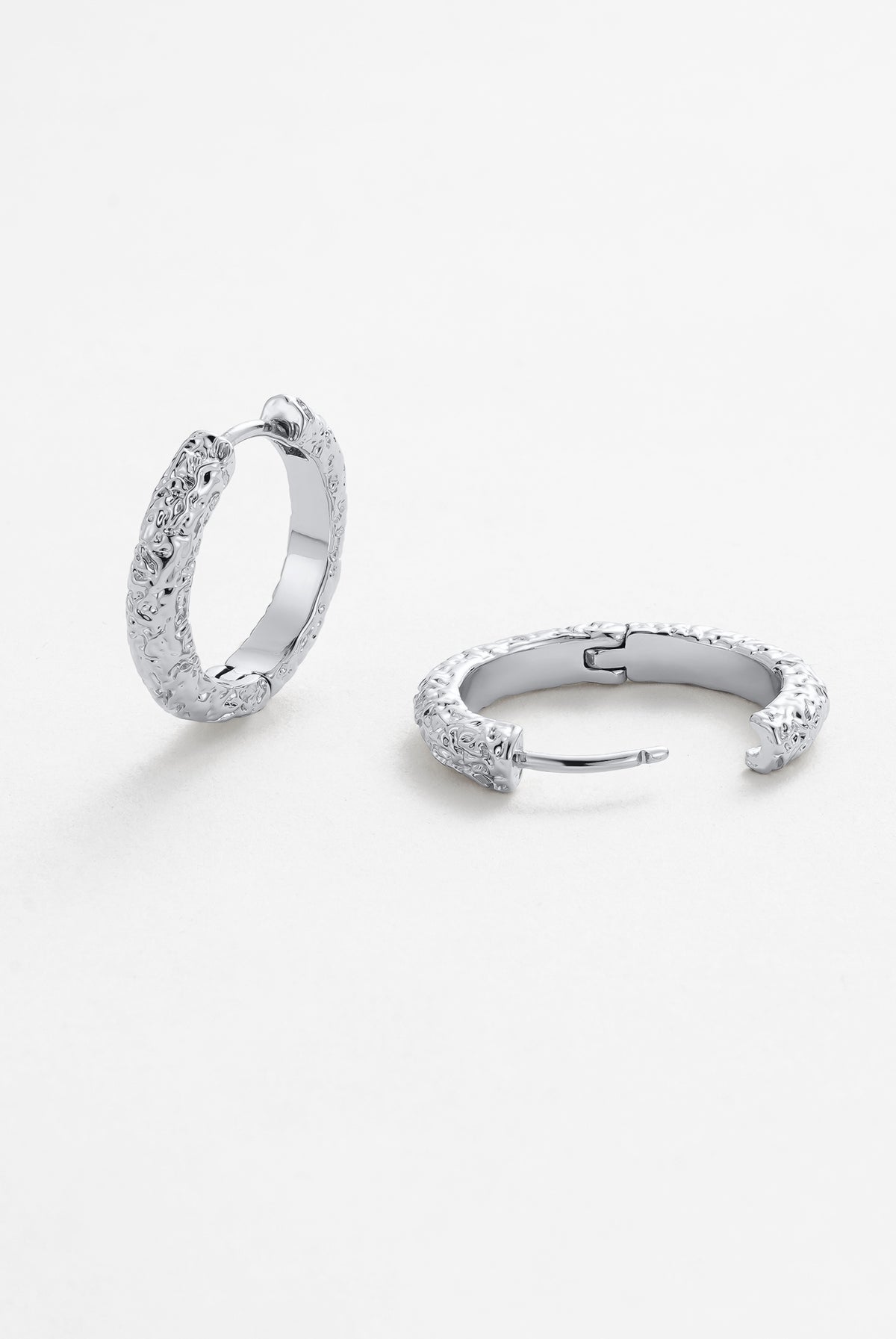 Belle Hoop - Silver