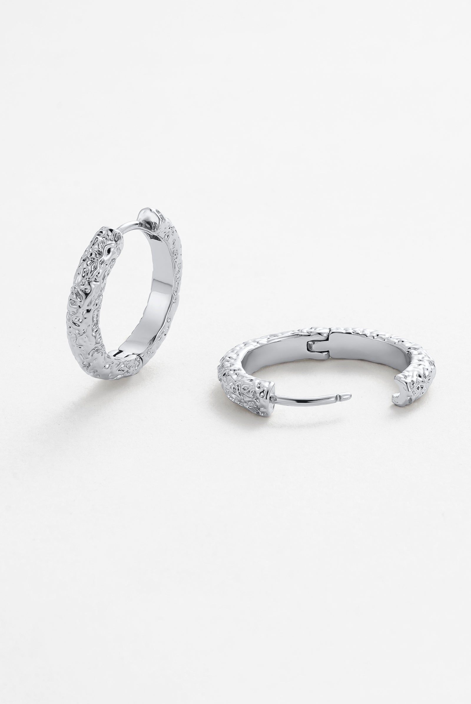 Belle Hoop - Silver