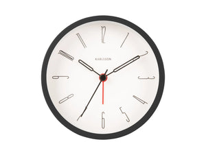 KARLSSON Belle Alarm Clock - Black