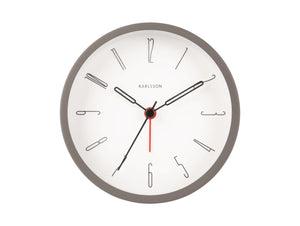 KARLSSON Belle Alarm Clock Grey
