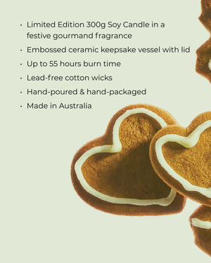 CIRCA 300g Candle - Christmas - GINGERBREAD COOKIES
