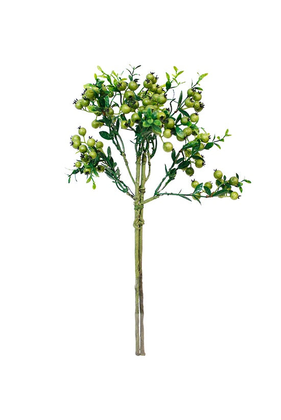 Flower Systems Berry Cluster Stem - Green
