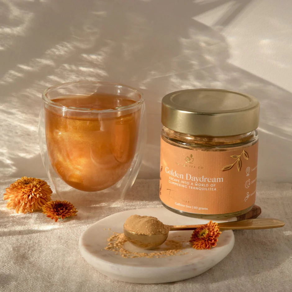 Better Tea Co Golden Daydream 60g - Edible Glitter Infused Tea