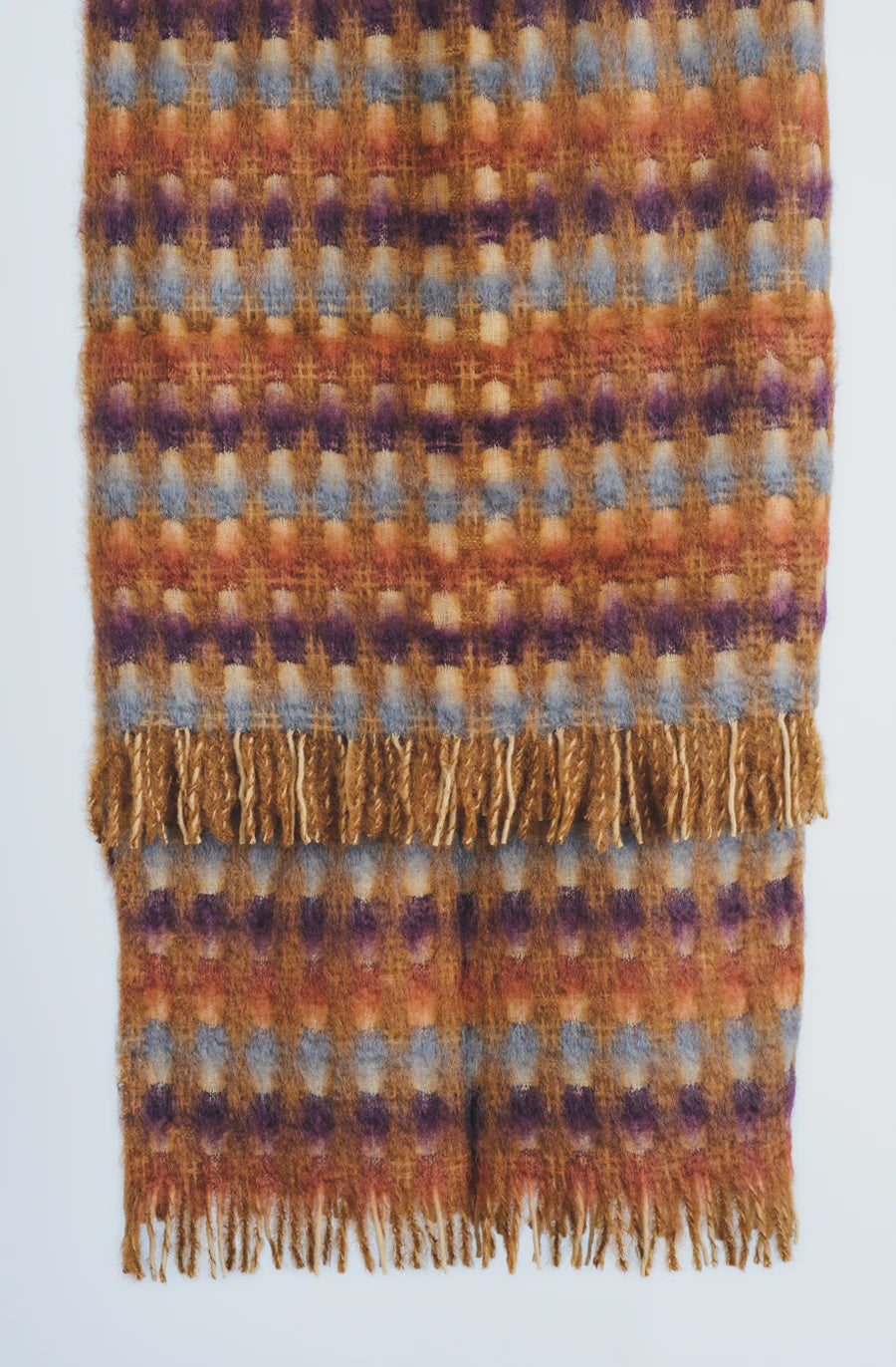 Bianca Lorenne MIA Mohair Merino Wool THROW - COPPER