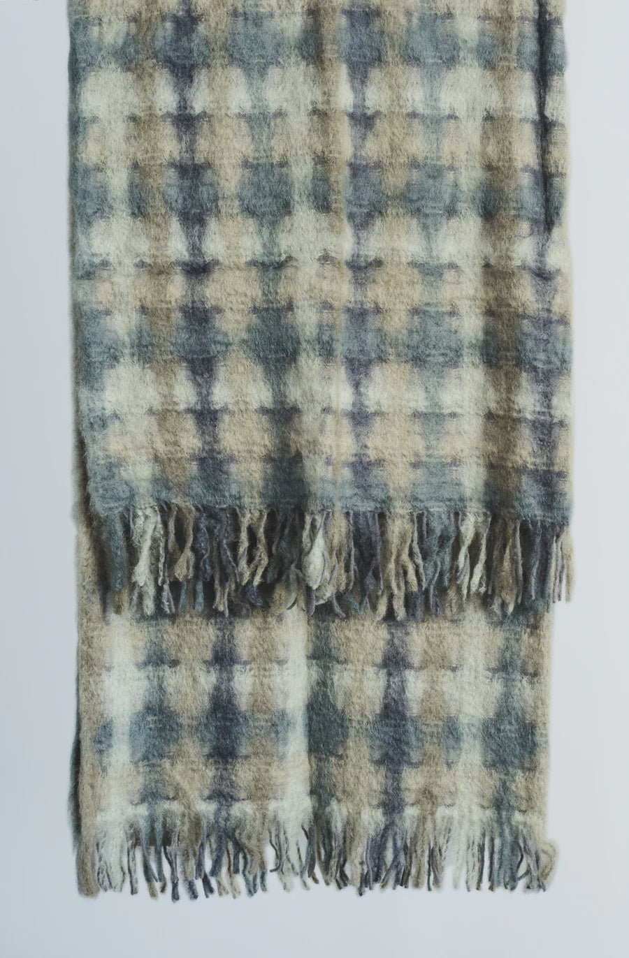 Bianca Lorenne MIA Mohair Merino Wool THROW - Storm