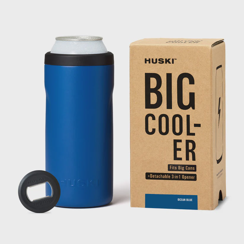 Huski Big Can Cooler - Ocean Blue
